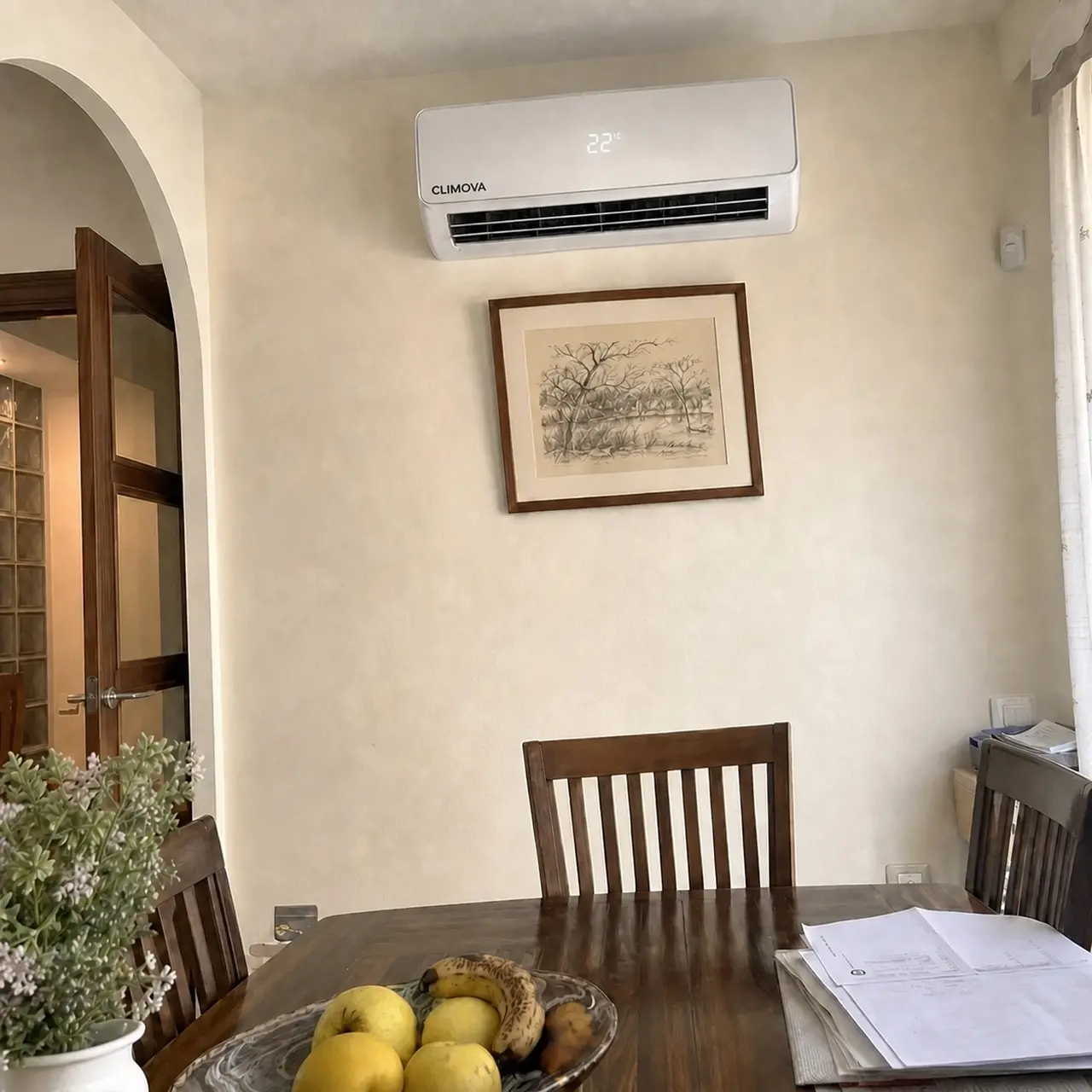 Climatizzatore installato senza lavori